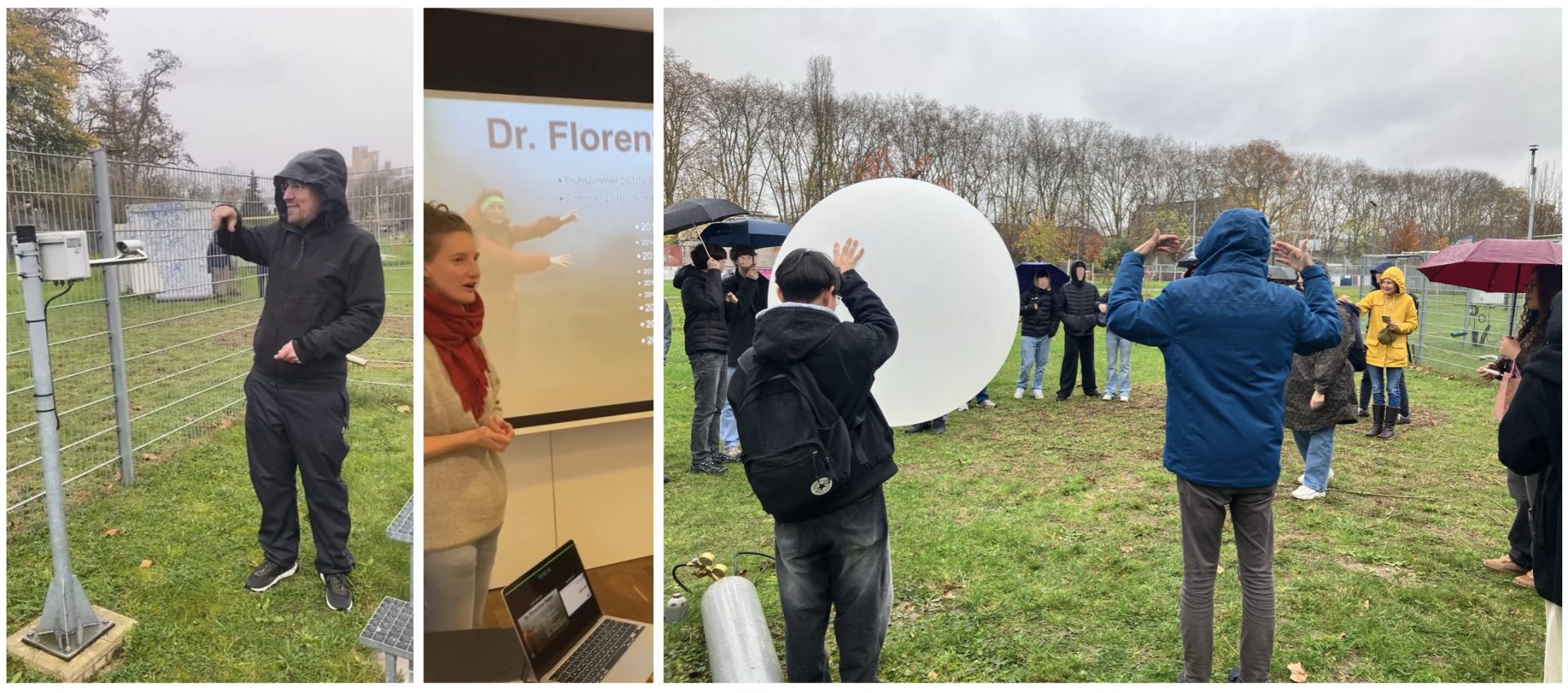 Schüler Wetterstation Wetterbalon